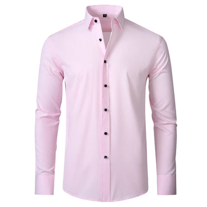 Chemise Homme Stretch Sans Repassage Coupe Ajustée