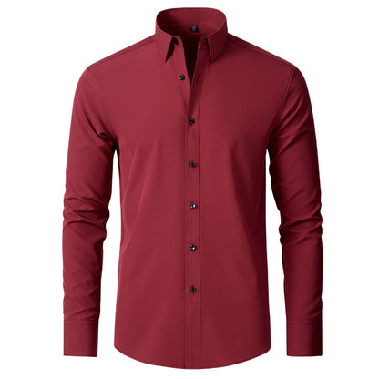 Chemise Homme Stretch Sans Repassage Coupe Ajustée