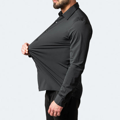 Chemise Homme Stretch Sans Repassage Coupe Ajustée