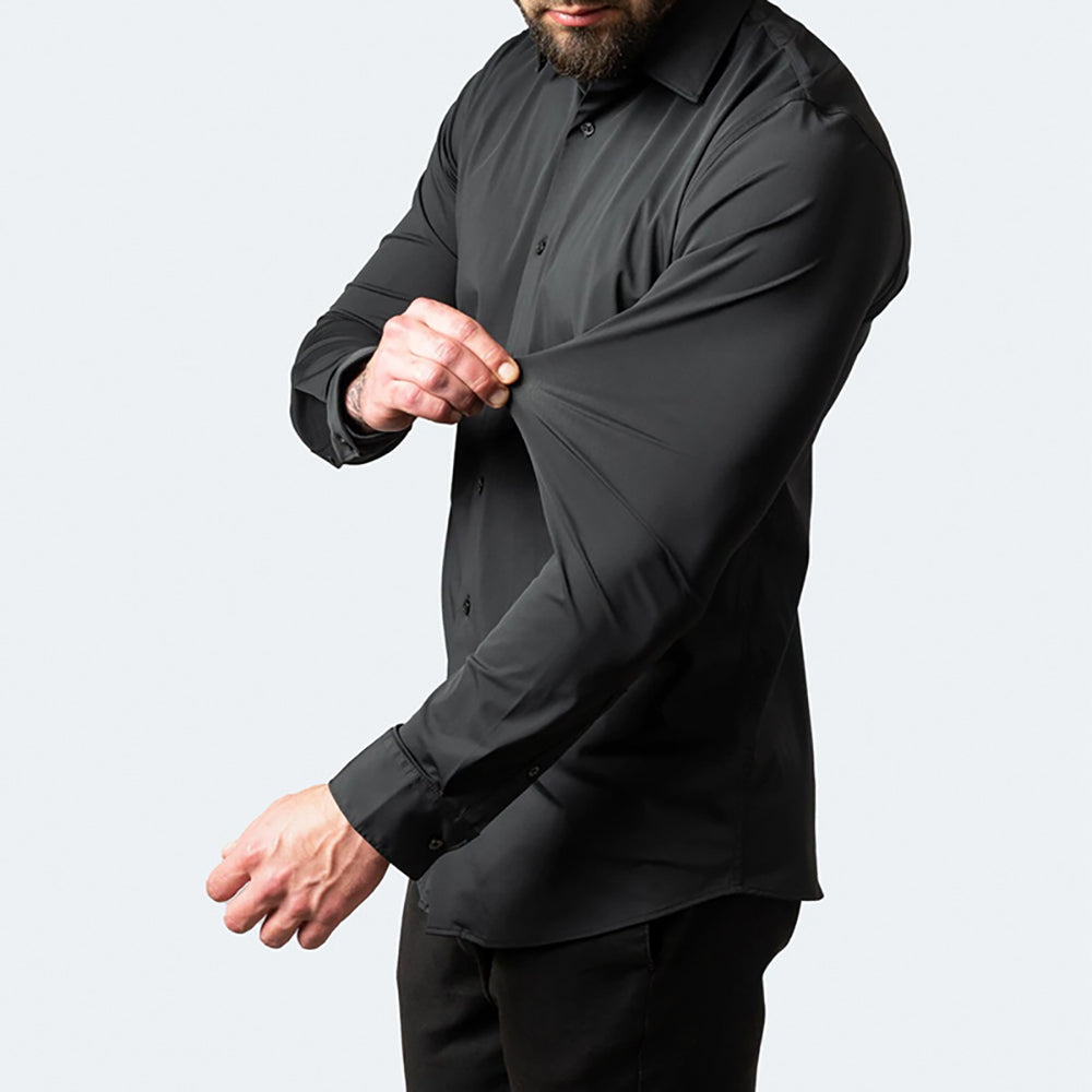 Chemise Homme Stretch Sans Repassage Coupe Ajustée
