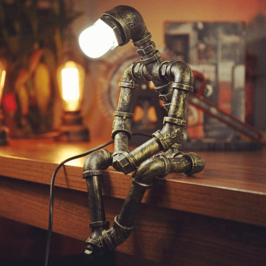 Astrello™ – Lampes De Table Décorative Robot En Fer Ajustable