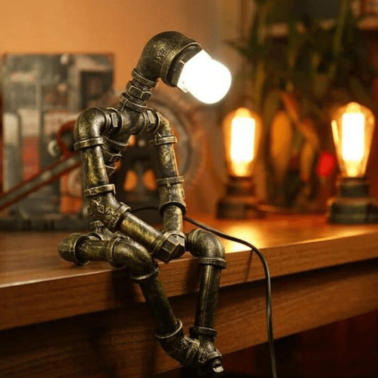 Astrello™ – Lampes De Table Décorative Robot En Fer Ajustable