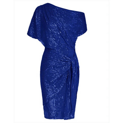 Robe de Soirée Sequins Cintrée et Glamour