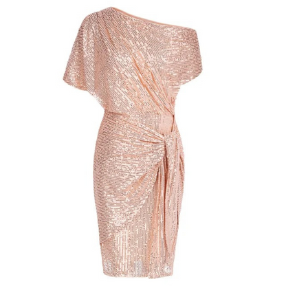 Robe de Soirée Sequins Cintrée et Glamour