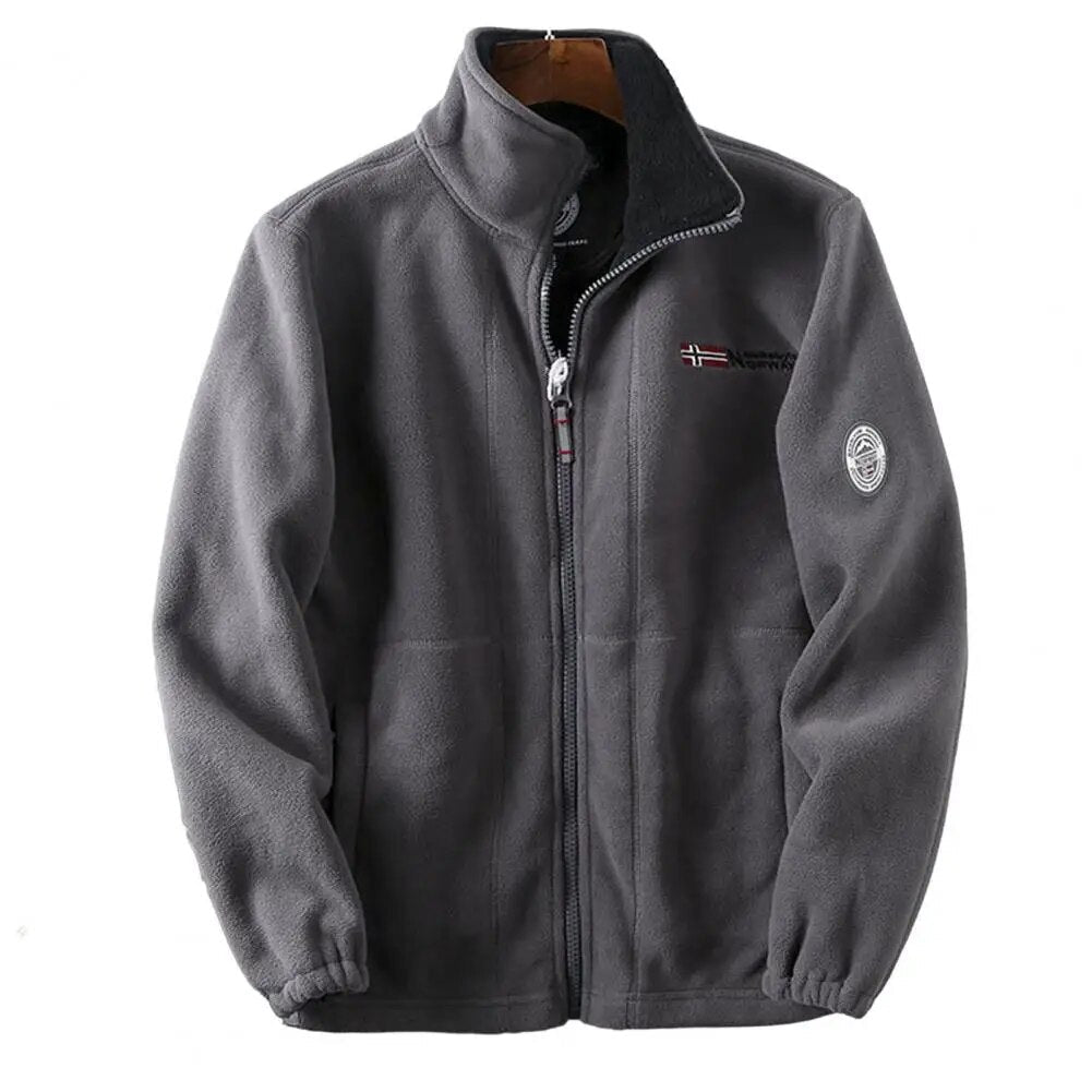 Blouson Hiver Homme Court Éclair avec Capuche