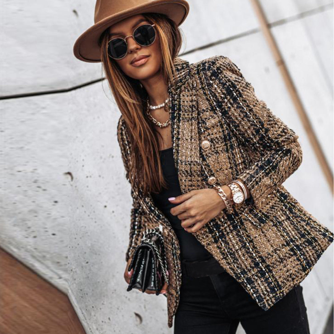 Veste Femme Classique Slim pour Travail et Ville - PanierRoyale