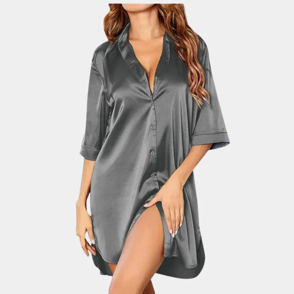 Chemise de nuit Femme Satin Coupe oversize