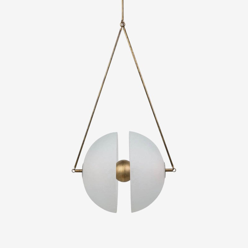 Luminaire Suspendu en Verre Transparent Moderne - PanierRoyale