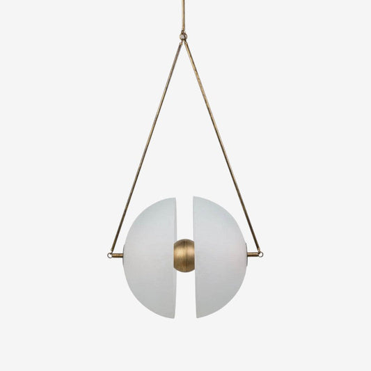 Luminaire Suspendu en Verre Transparent Moderne - PanierRoyale