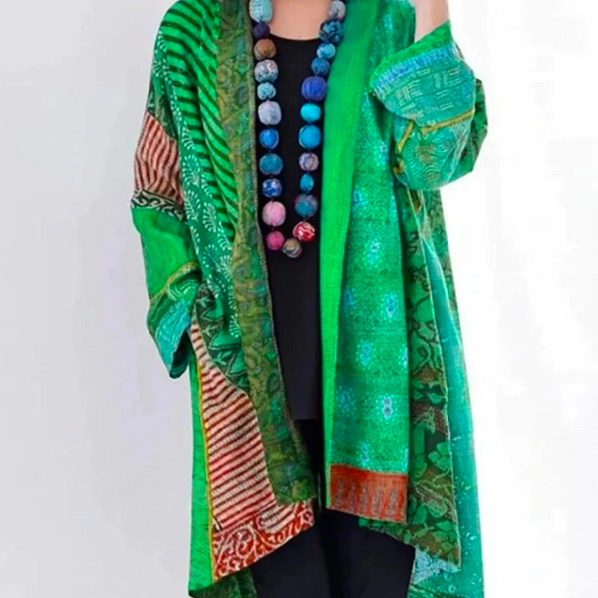Cardigan femme décontracté long bohème