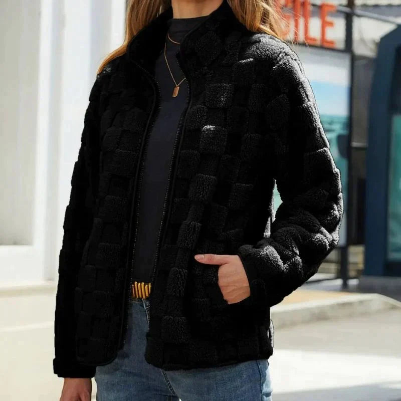 Veste Hiver Femme Manches Longues et Chaude