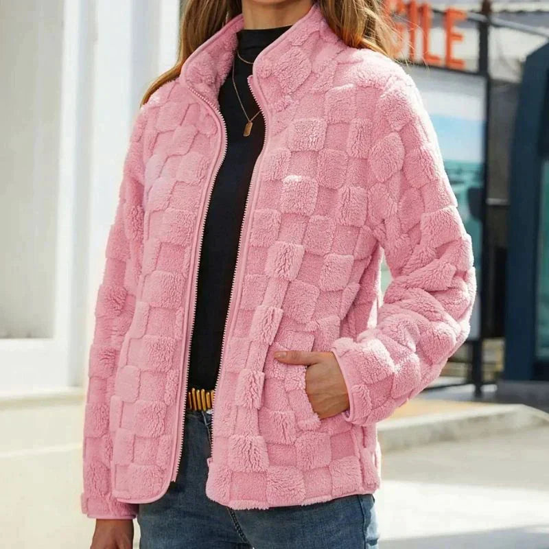 Veste Hiver Femme Manches Longues et Chaude
