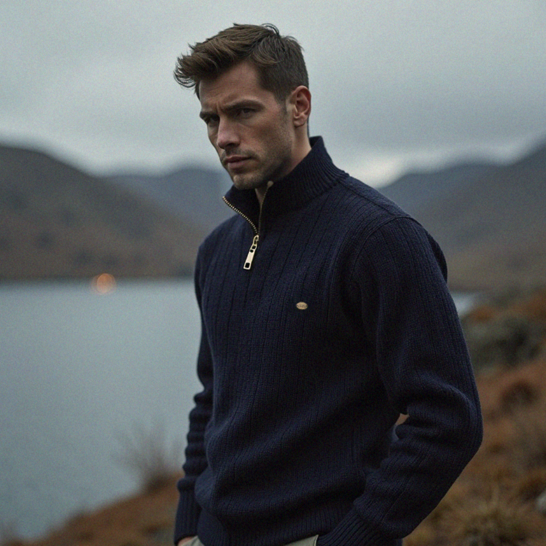 Pullover en Laine Chaleureux pour Homme