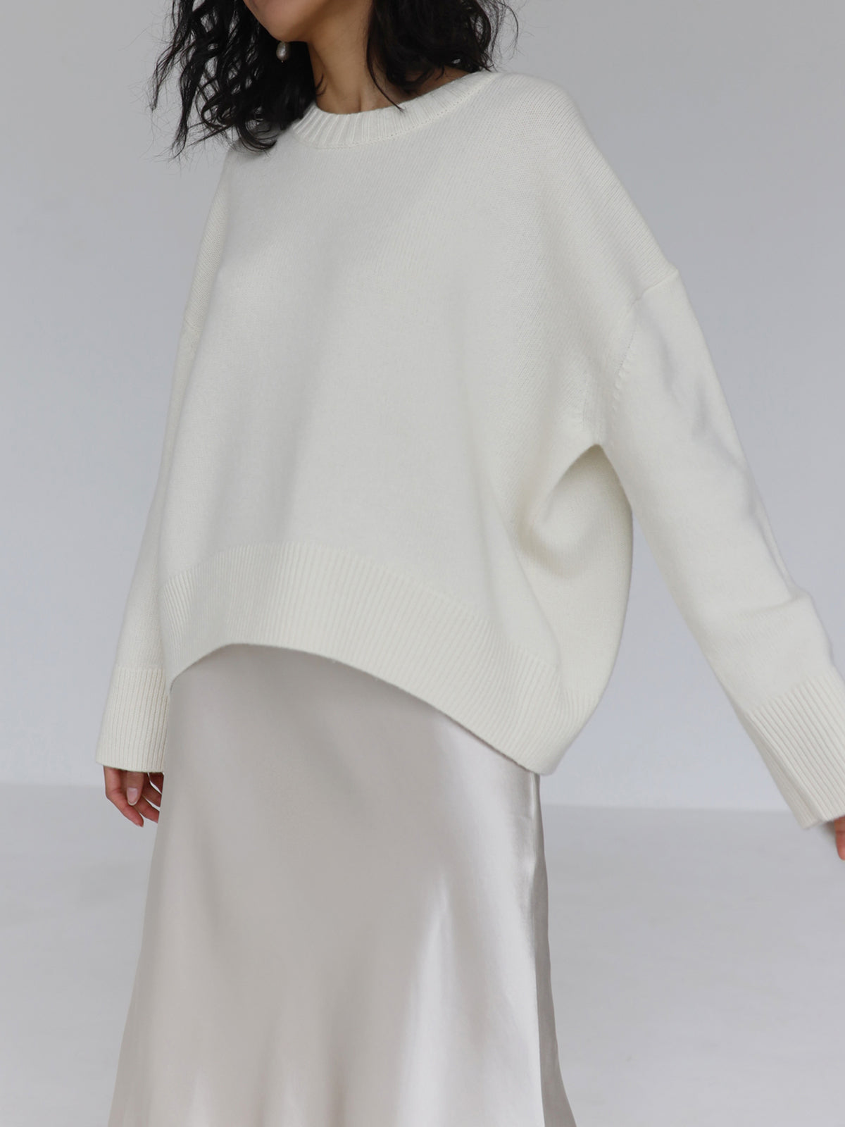 Pull Femme Hiver Oversized Doux et Confortable
