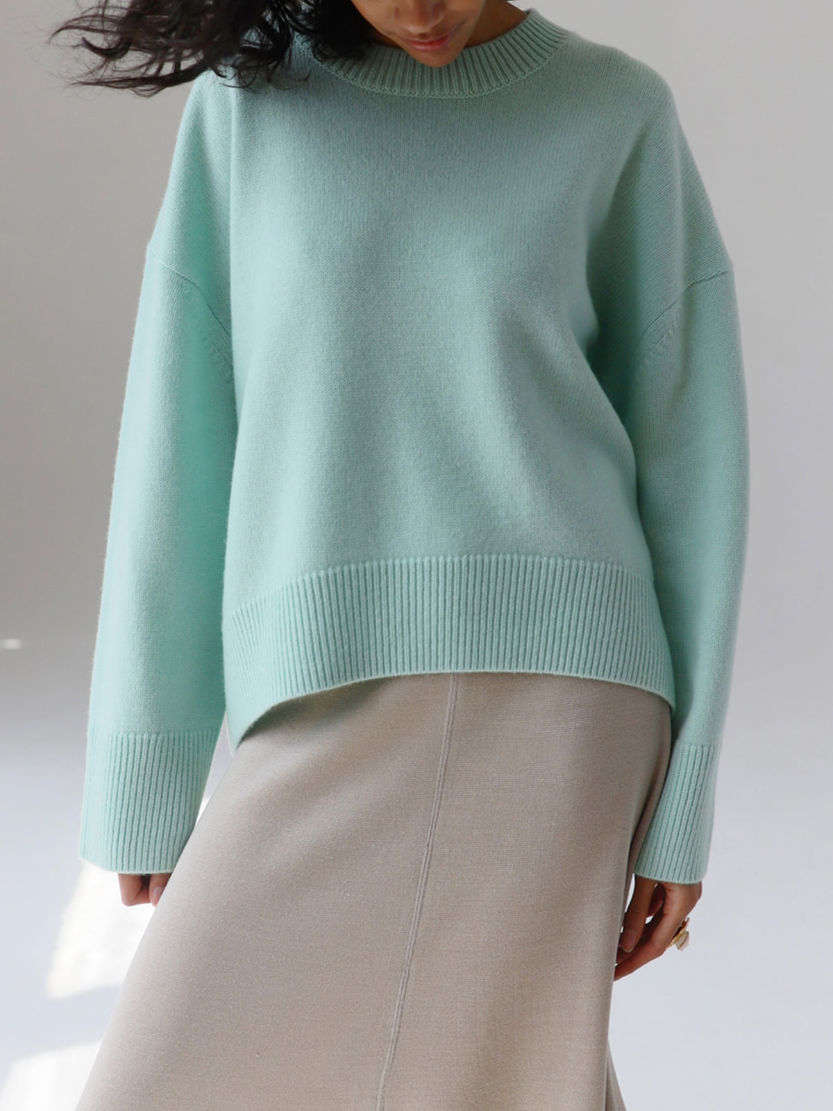 Pull Femme Hiver Oversized Doux et Confortable