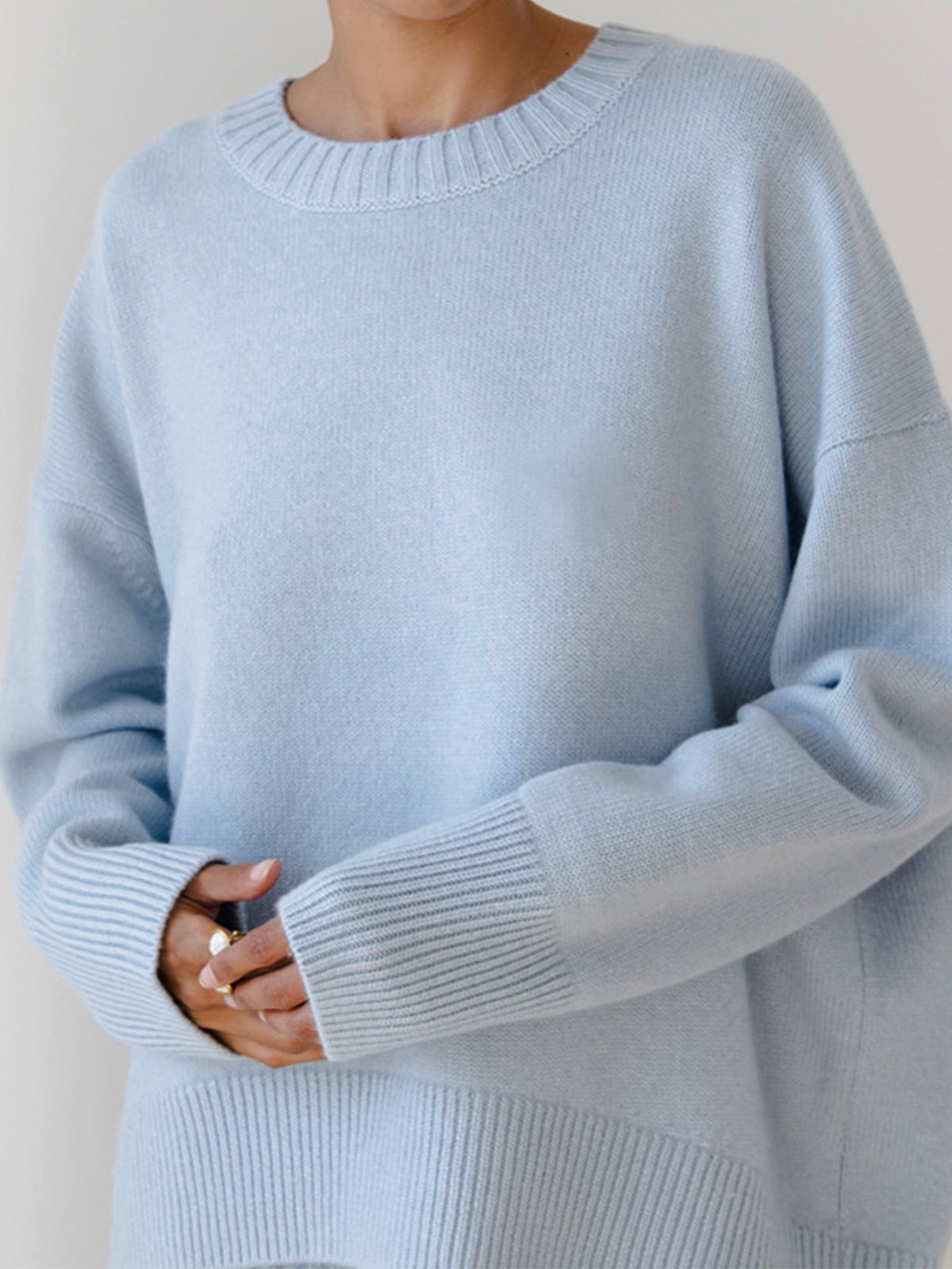 Pull Femme Hiver Oversized Doux et Confortable
