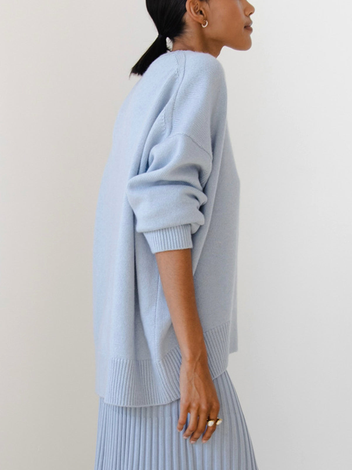Pull Femme Hiver Oversized Doux et Confortable