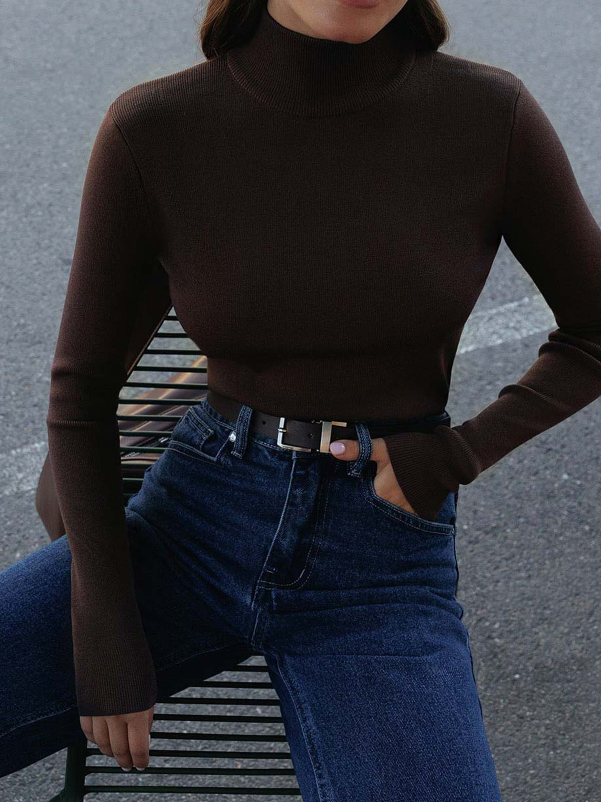 Top Femme Décontracté Col Rond Printemps