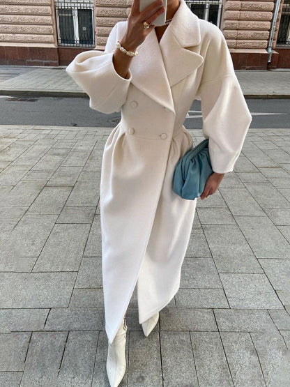 Manteau Femme Hiver Longues Manches Élégant - PanierRoyale