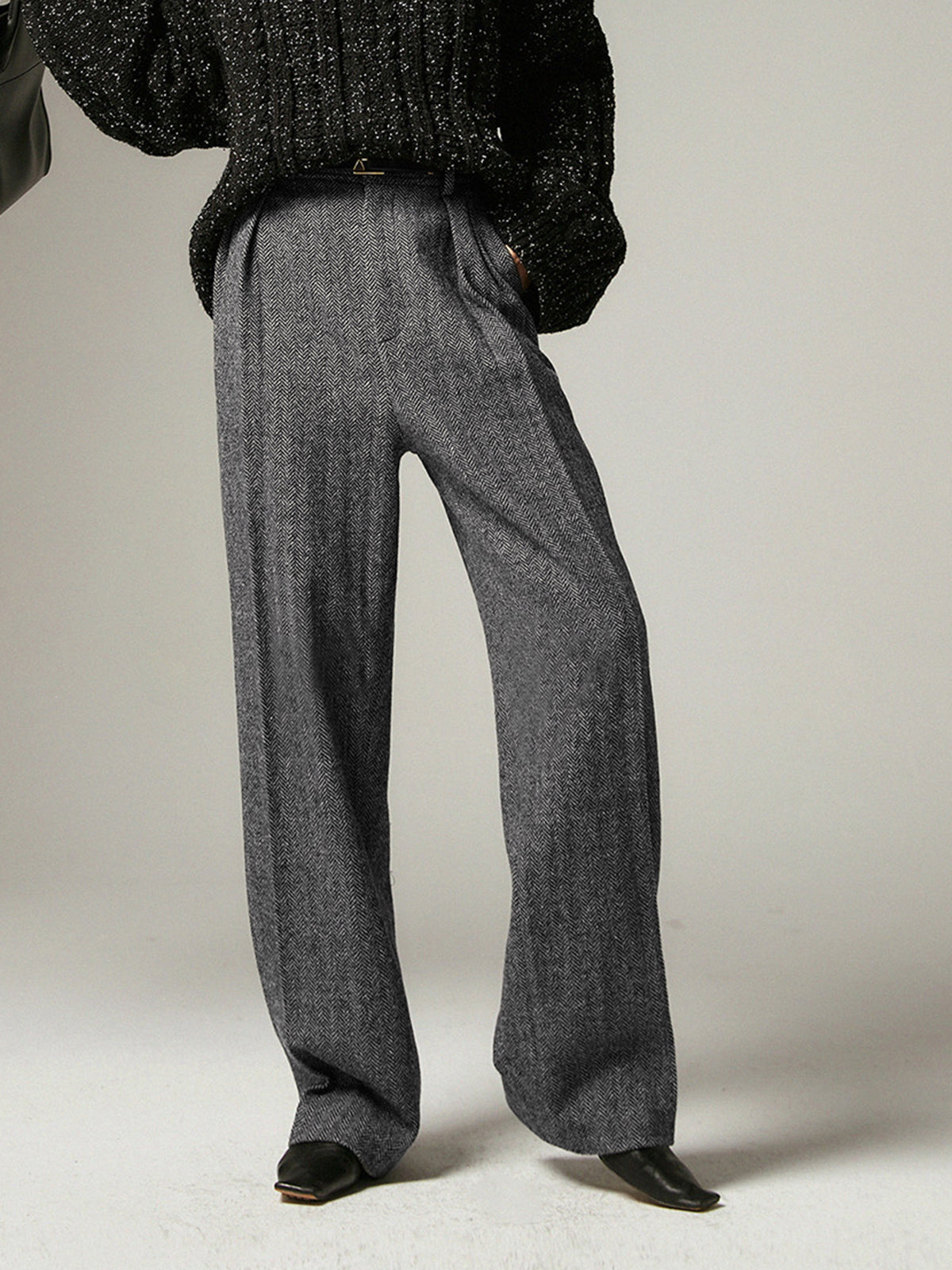 Pantalon Chino Gris Confortable pour Homme