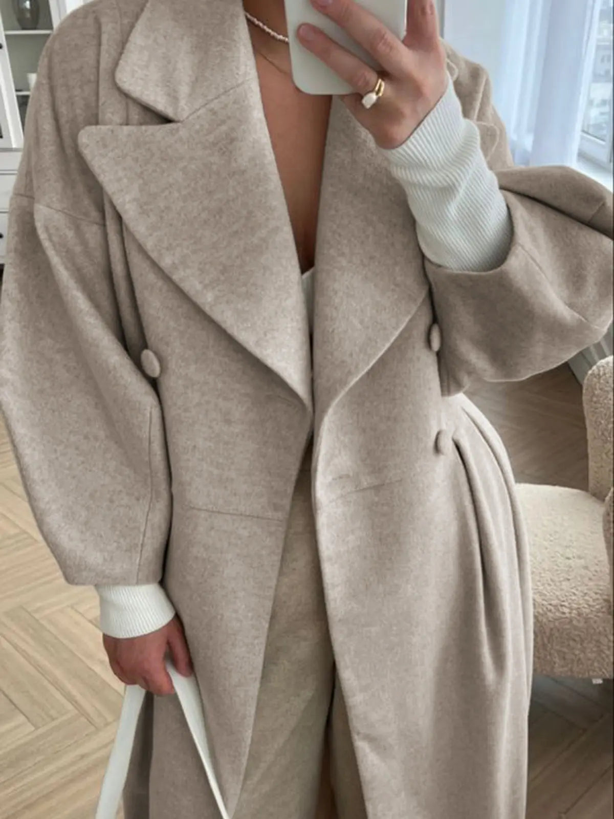 Alina | Pariser Eleganz Trenchcoat Zendoo.de