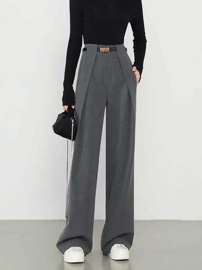 Pantalon Large Jambe Moderne pour Femme