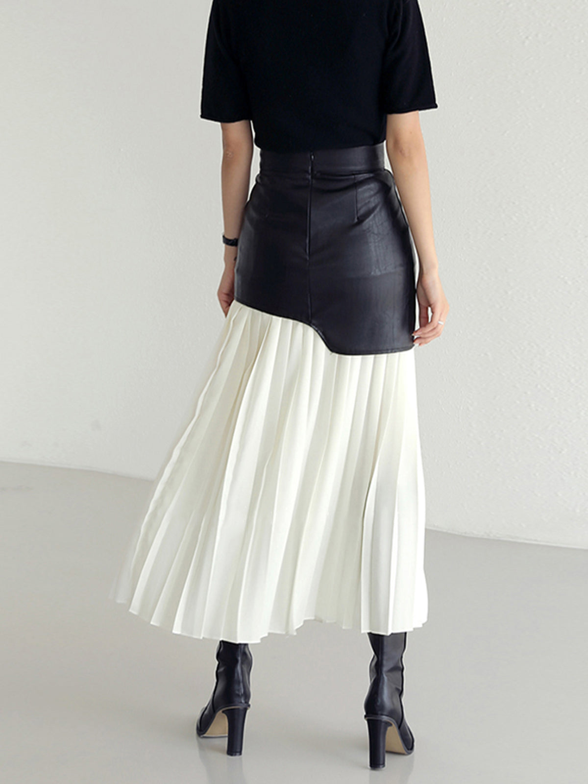 Robe Femme Asymétrique Mi-Longue Été