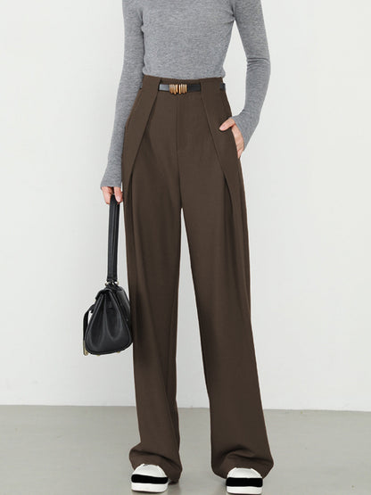 Pantalon Large Jambe Moderne pour Femme