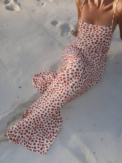 Robe Fleurie Été avec Bretelles Fines - BerlinGlamour