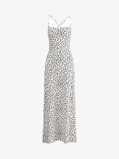 Robe Fleurie Été avec Bretelles Fines