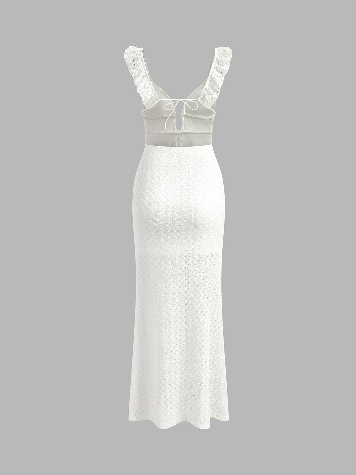 Robe de Soirée Sirène Élégante avec Décolleté