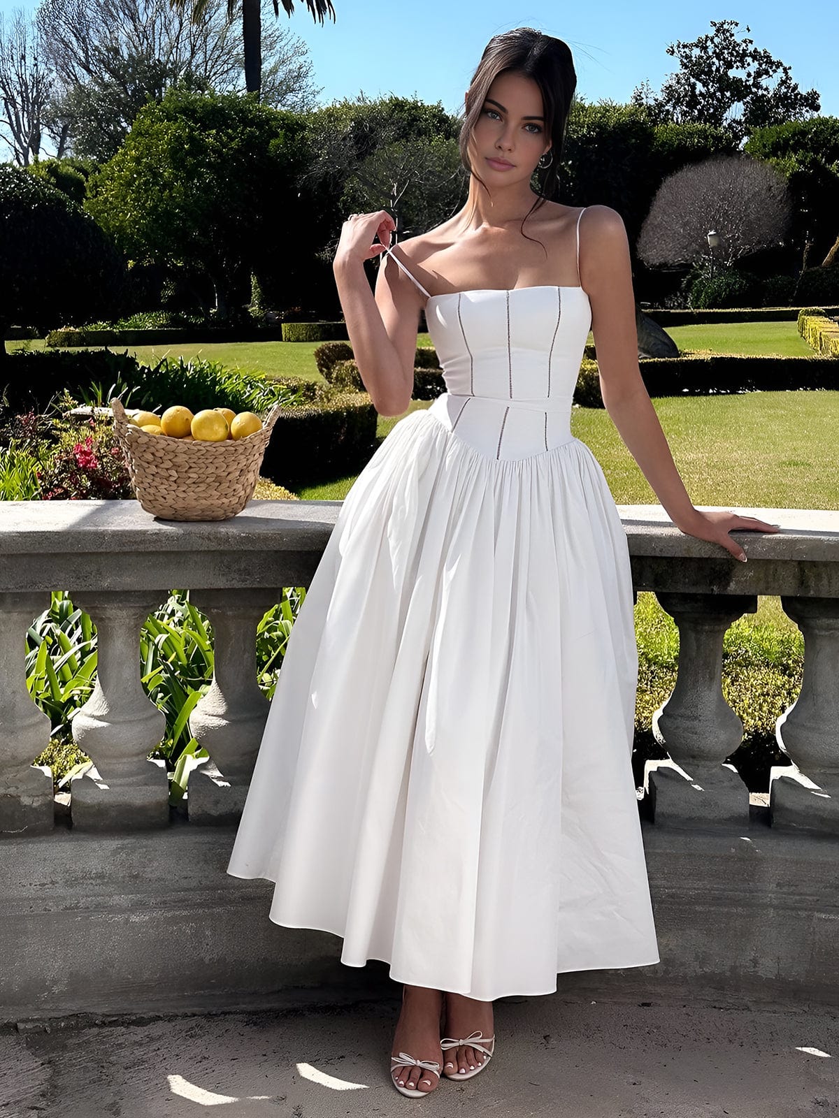 Robe de Cocktail pour Mariage Femme Taille Moyenne Élégante