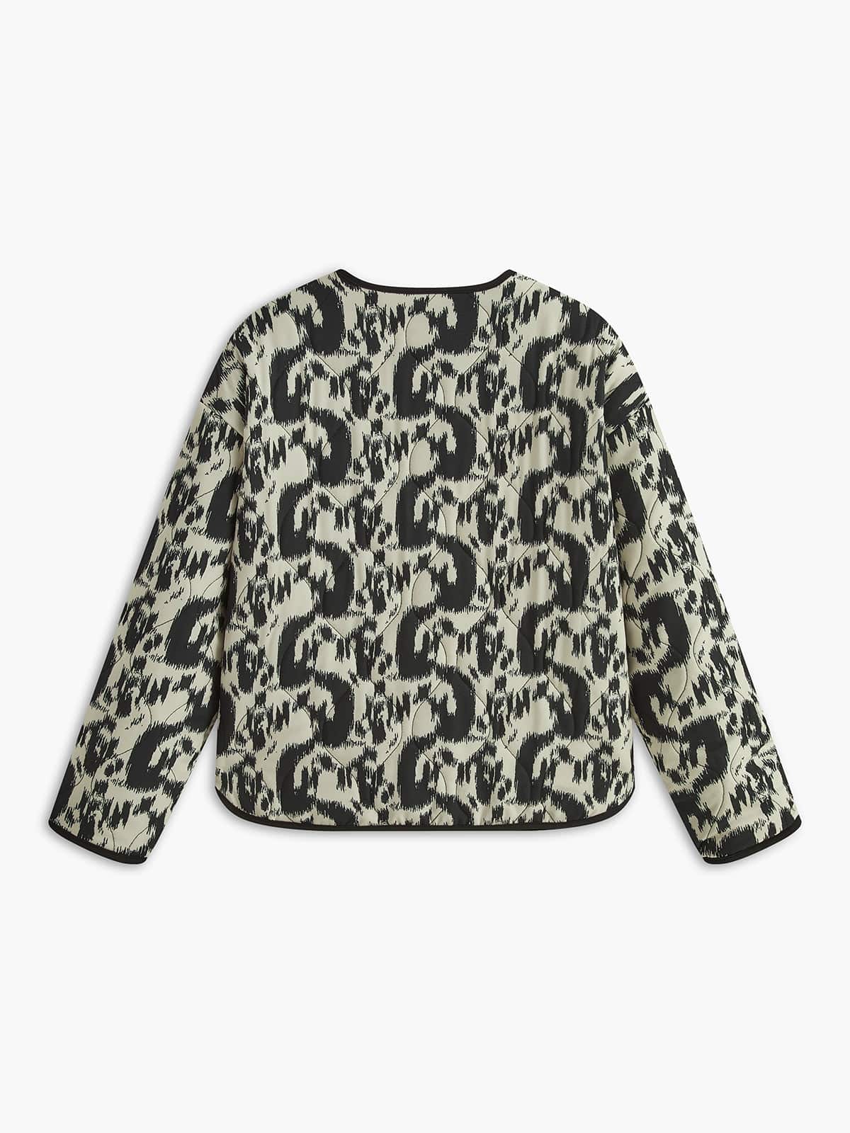 Blouson Leopard Imprimé Wild pour Look Dérangé