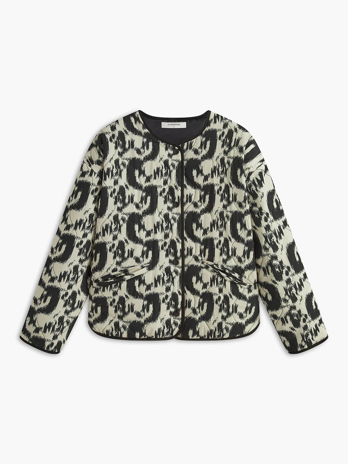 Blouson Leopard Imprimé Wild pour Look Dérangé