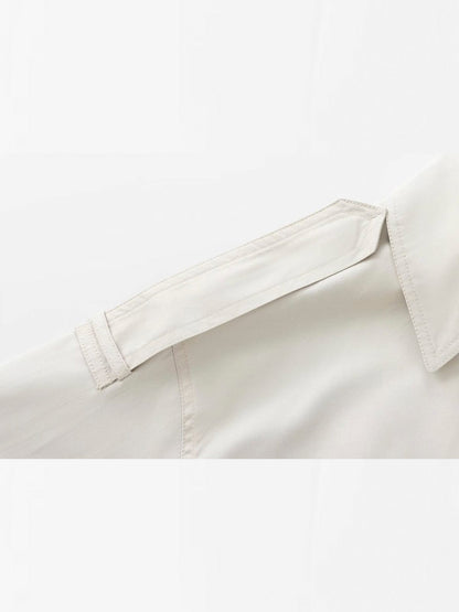 Trenchcoat Femme Double Boutonnage Élégant et Classique