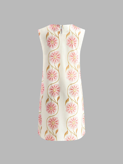 Robe Été Fleurs Brodées - Chic Bohème Féminin