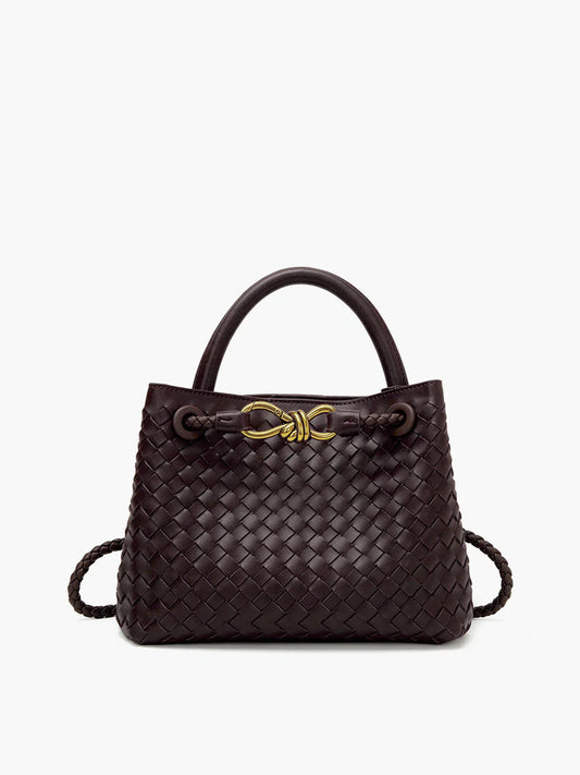 Sac à Main Paille Tressée avec Bretelle Adjustable - PanierRoyale