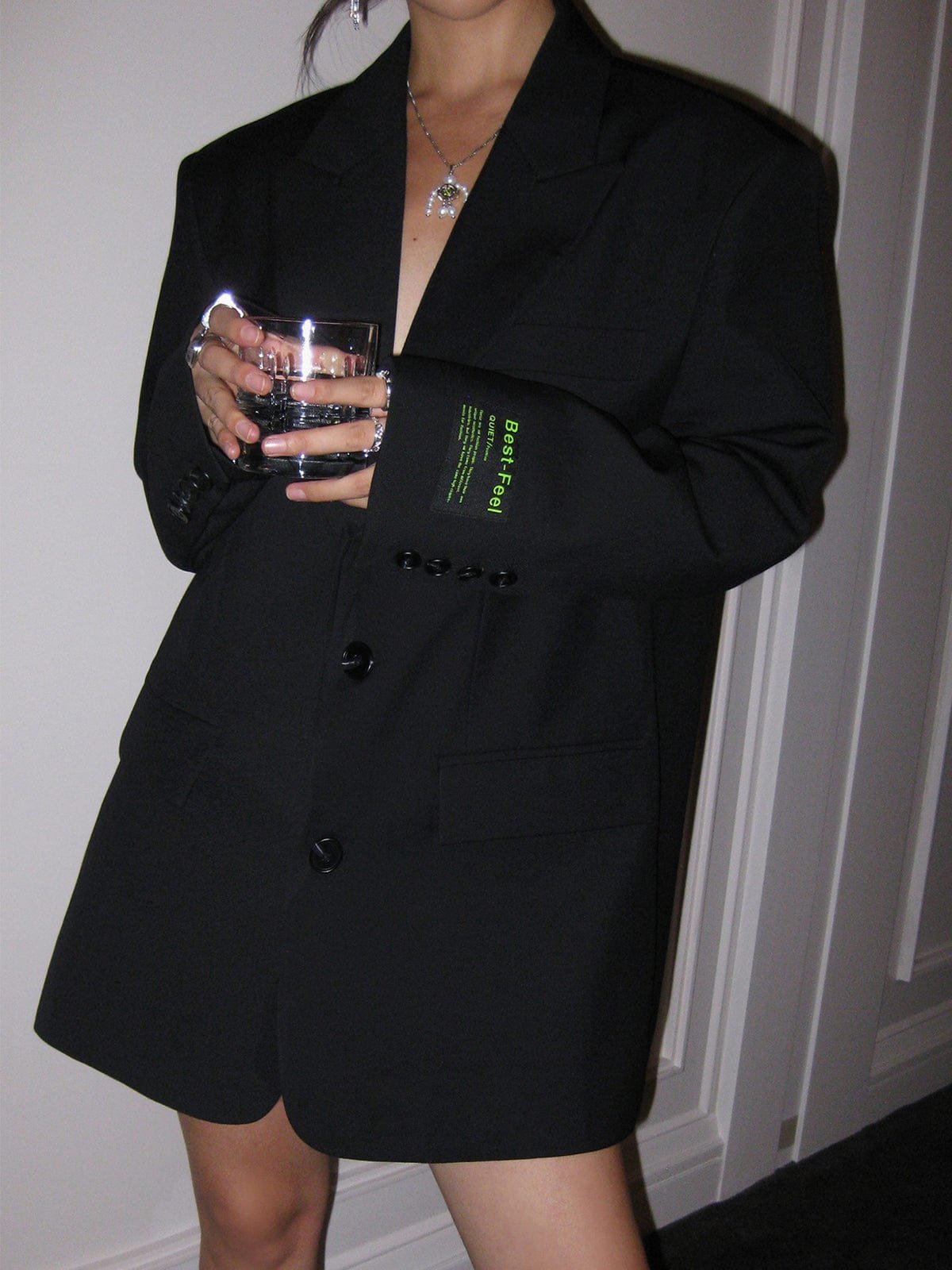Blazer Oversized Chic pour Femme Moderne