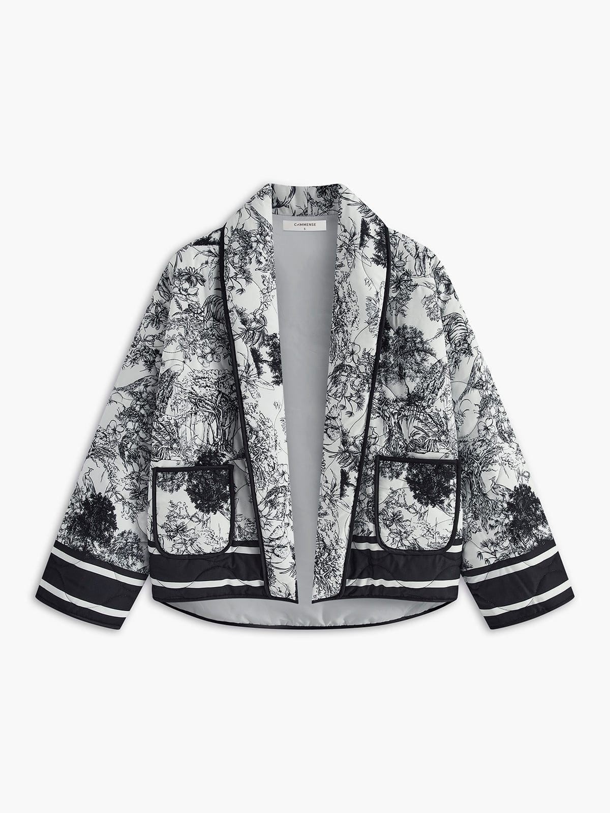 Veste Légère Été Imprimée – Élégance et Confort - BerlinGlamour