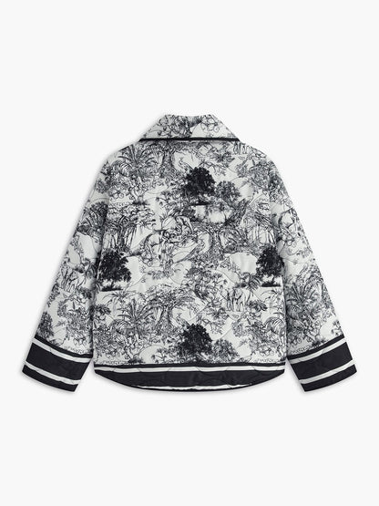 Veste Légère Été Imprimée – Élégance et Confort