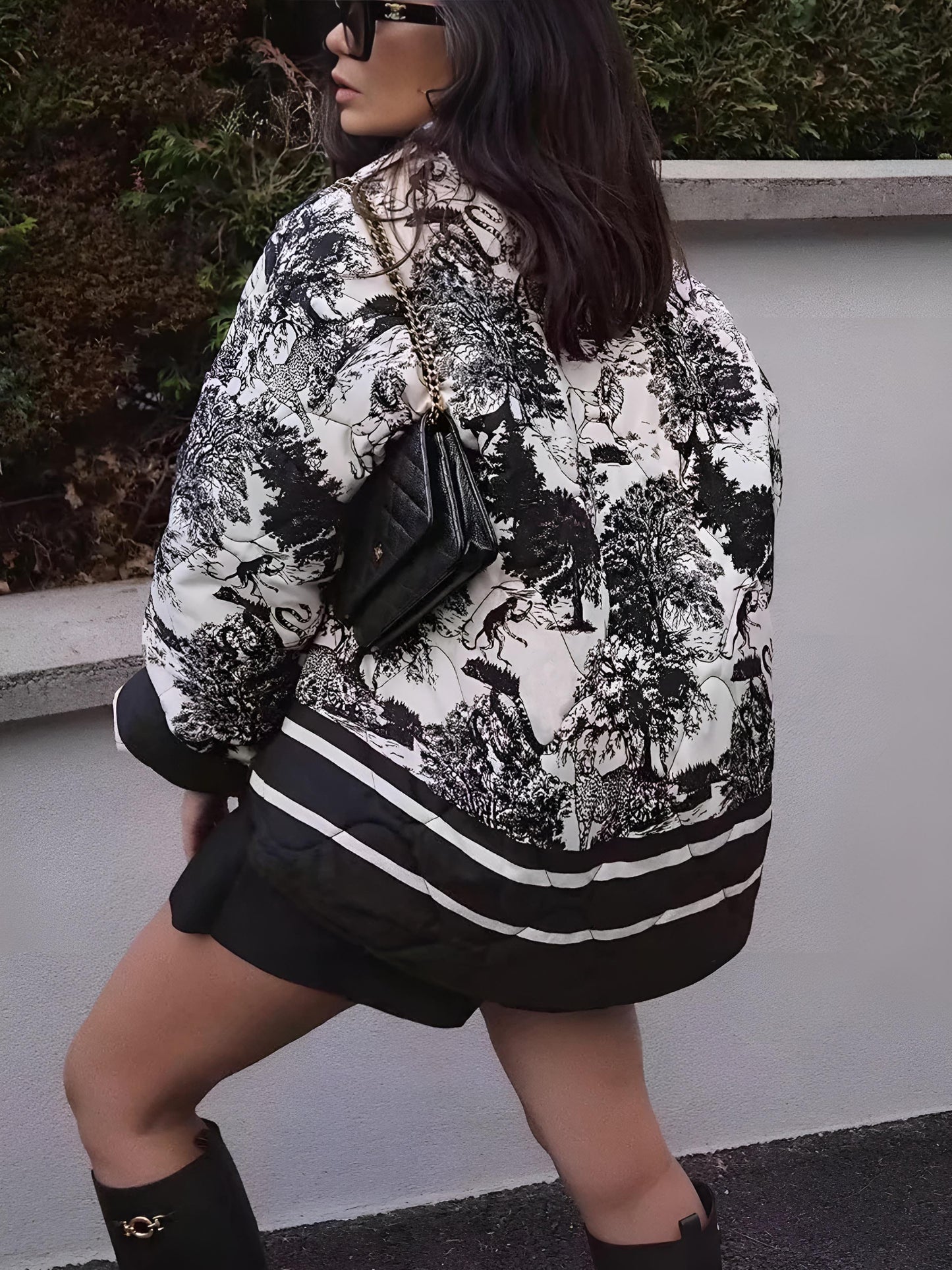 Veste Légère Été Imprimée – Élégance et Confort