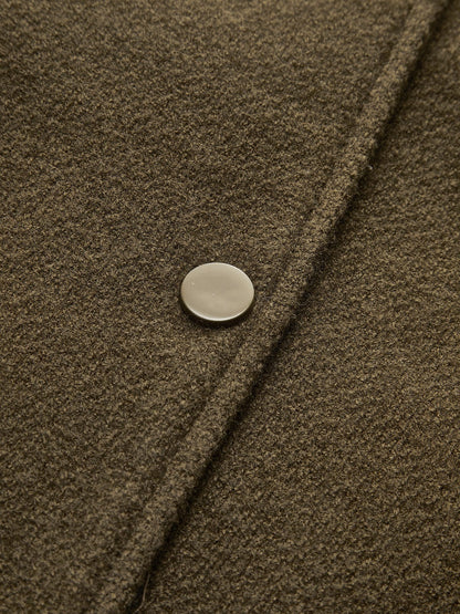 Blouson Varsity Retro Style Rayures et Côtes Élastiques