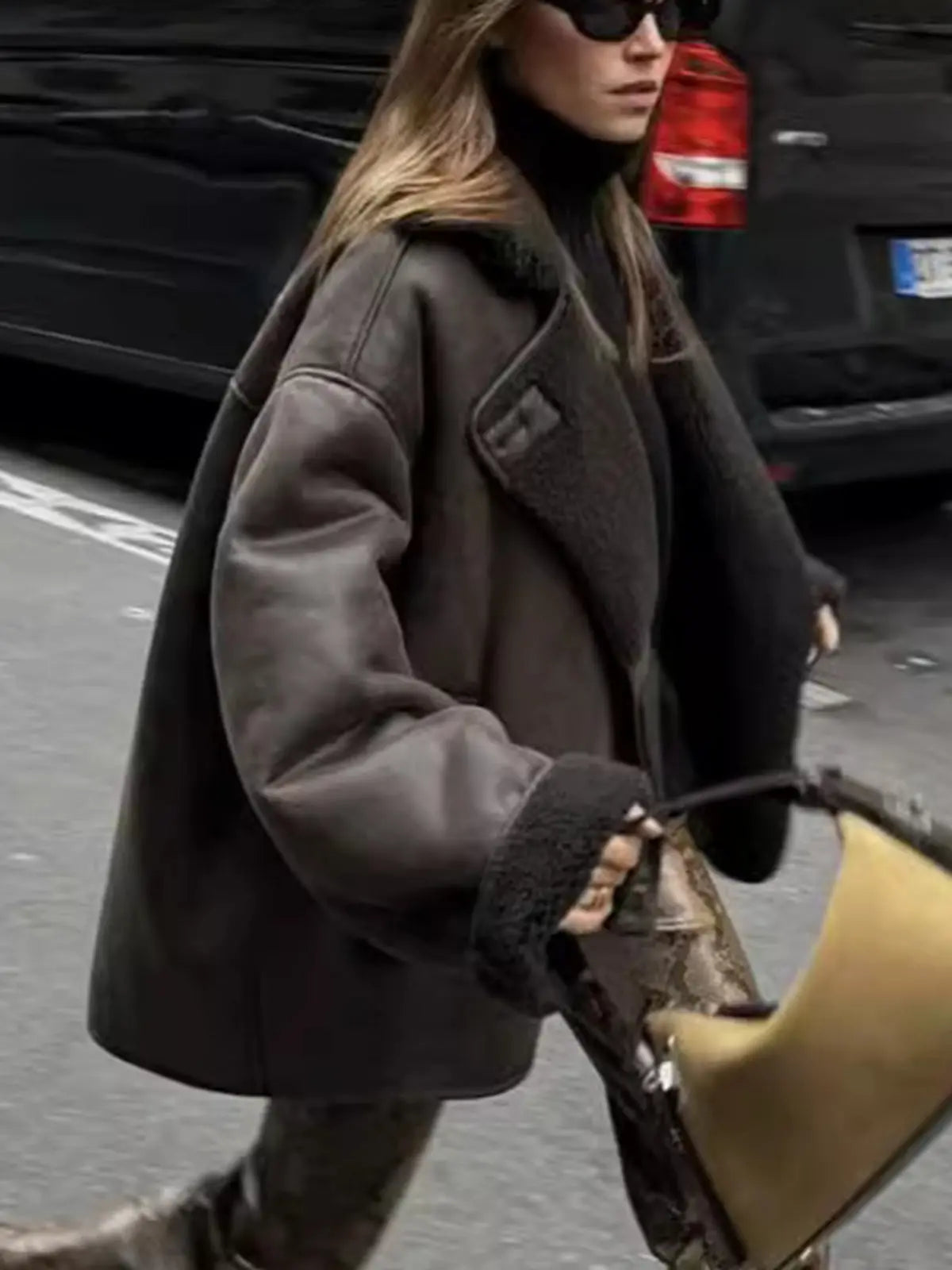 Blouson Femme Simili Cuir Chaude et Élégante - BerlinGlamour
