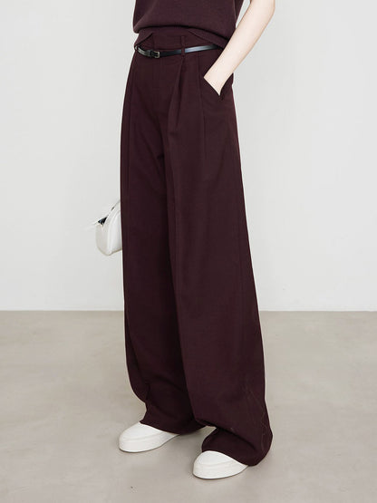 Pantalon Chino Bordeaux Élégant et Confortable