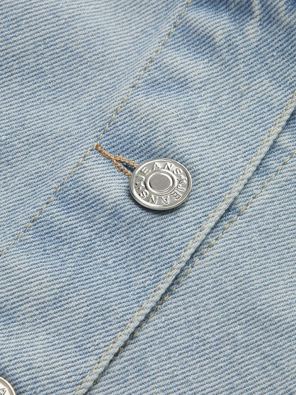 Veste jeans décontractée et tendance