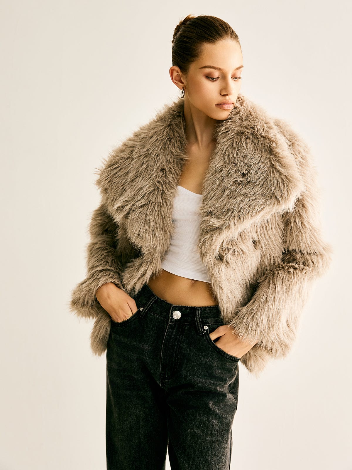 Veste en Fourrure Synthétique Élégante et Chaude - BerlinGlamour