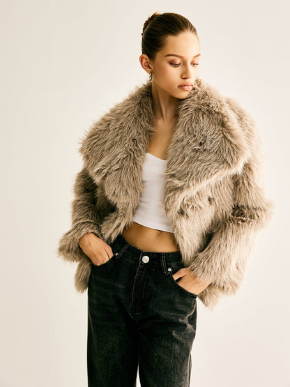 Veste en Fourrure Synthétique Élégante et Chaude - BerlinGlamour