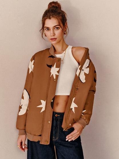 Blouson bomber oversize urbain et tendance