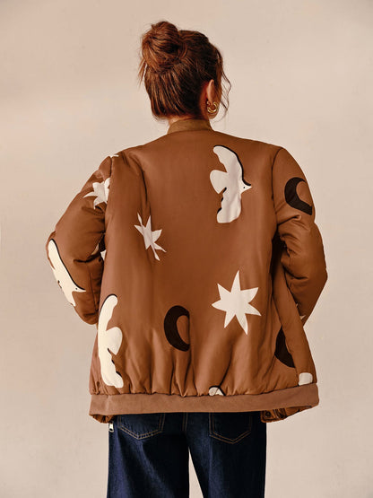 Blouson bomber oversize urbain et tendance