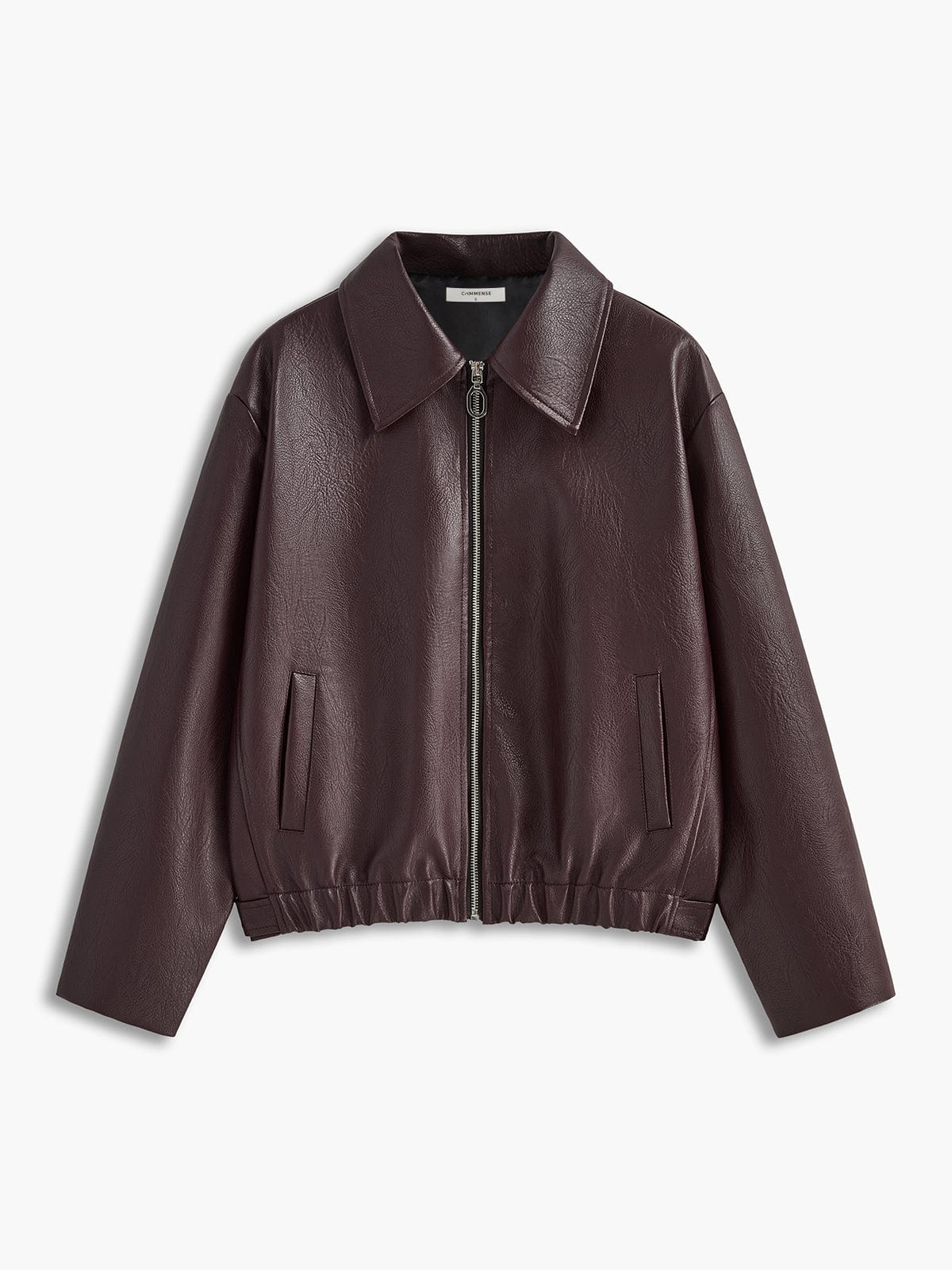 Blouson Cuir Noir Moderne et Élégant - BerlinGlamour